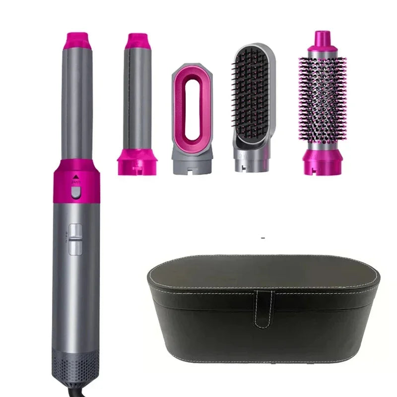 5 in 1 Hair Dryer Hot Comb Set Professional Curling Iron Hair Straightener Styling Tool For Dyson Airwrap