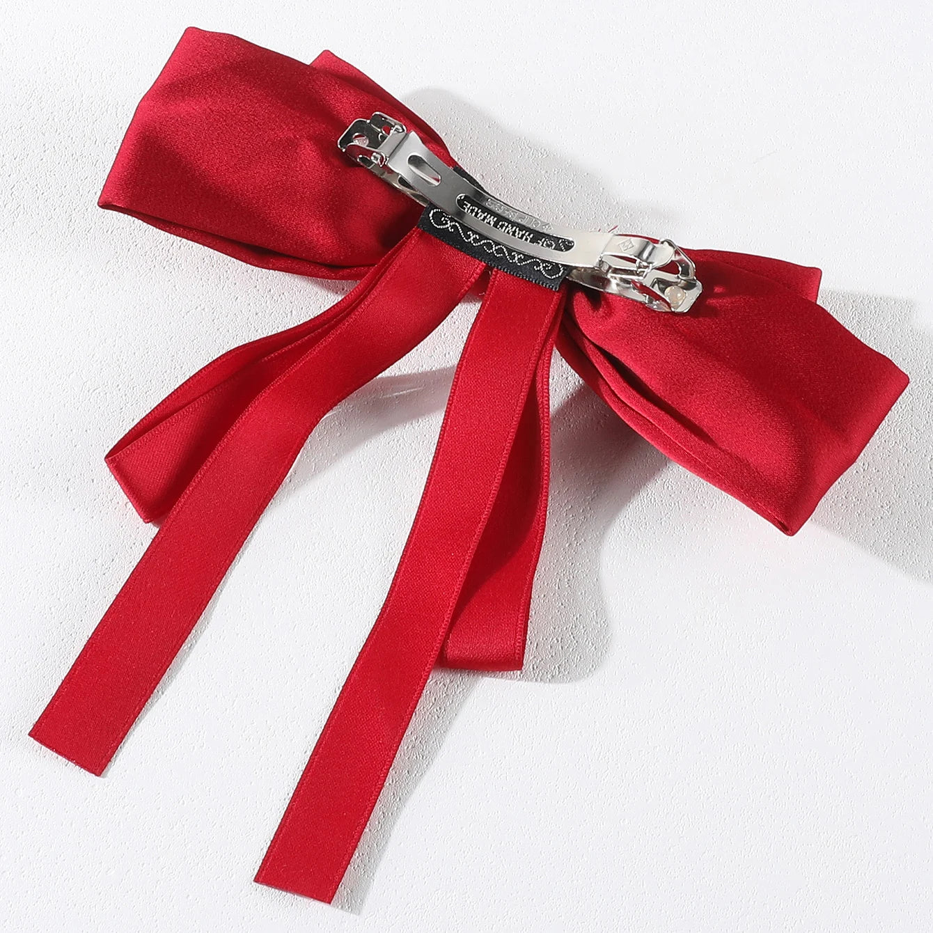 Elegant Satin Bow Hairpin